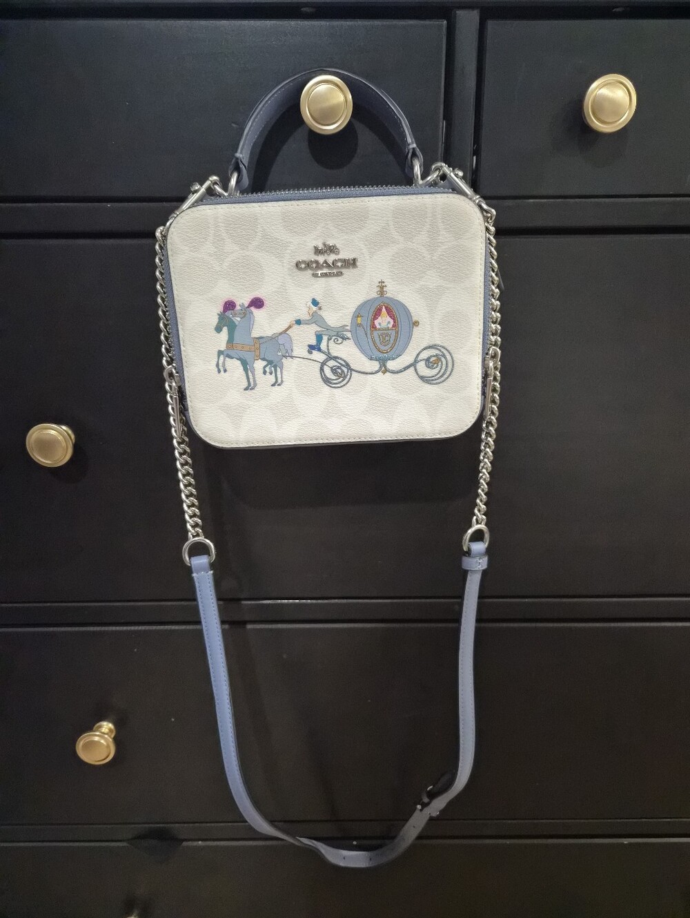 Coach X Disney Cinderella Box Crossbody